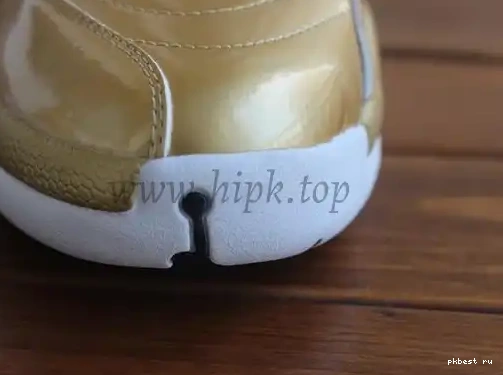 Authentic Air Gold 12 Jordan Pinnacle 0513